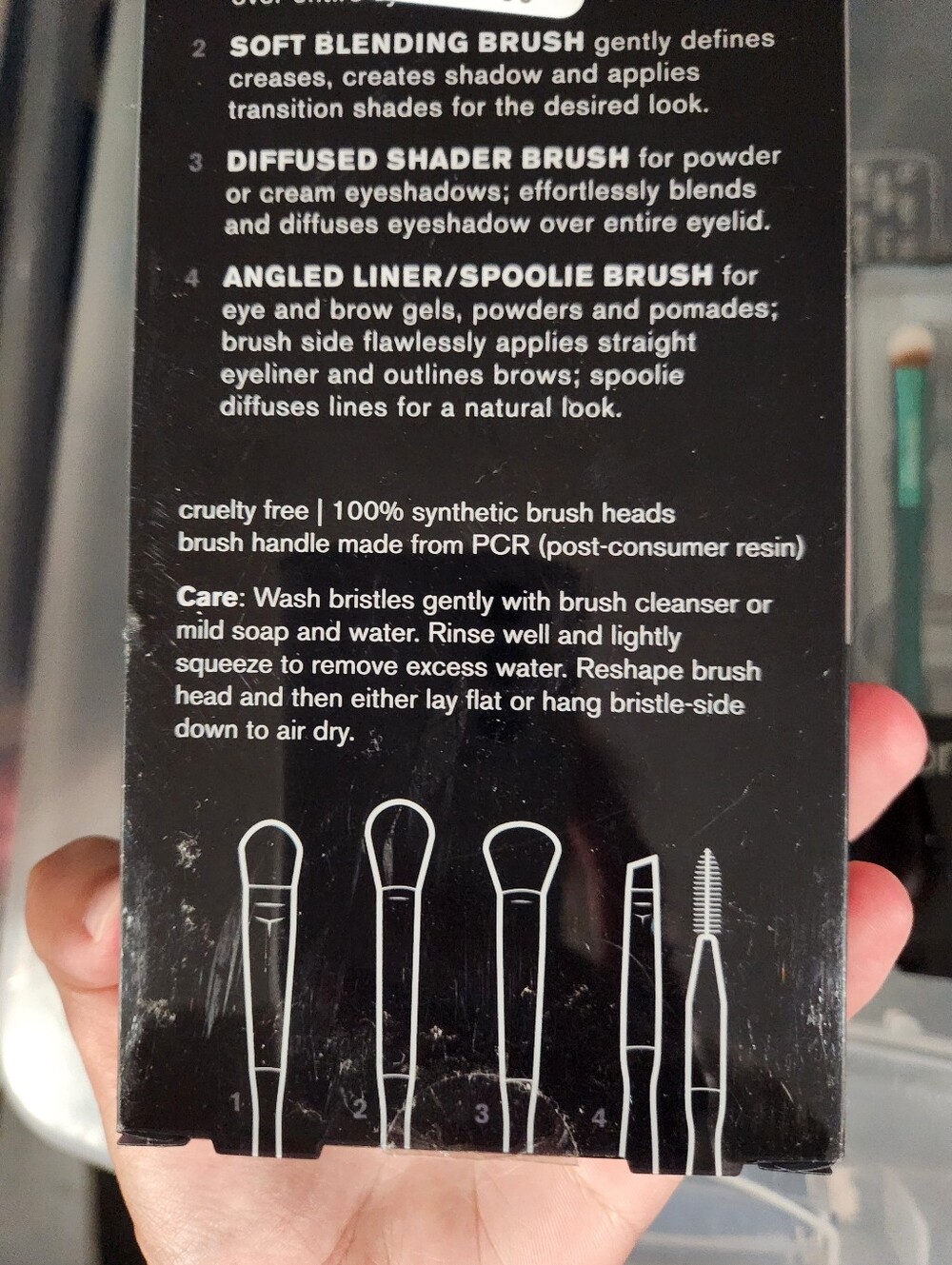 ✨️✨️3 Pack New sonia kashuk makeup brushes Green - Picture 4 of 4